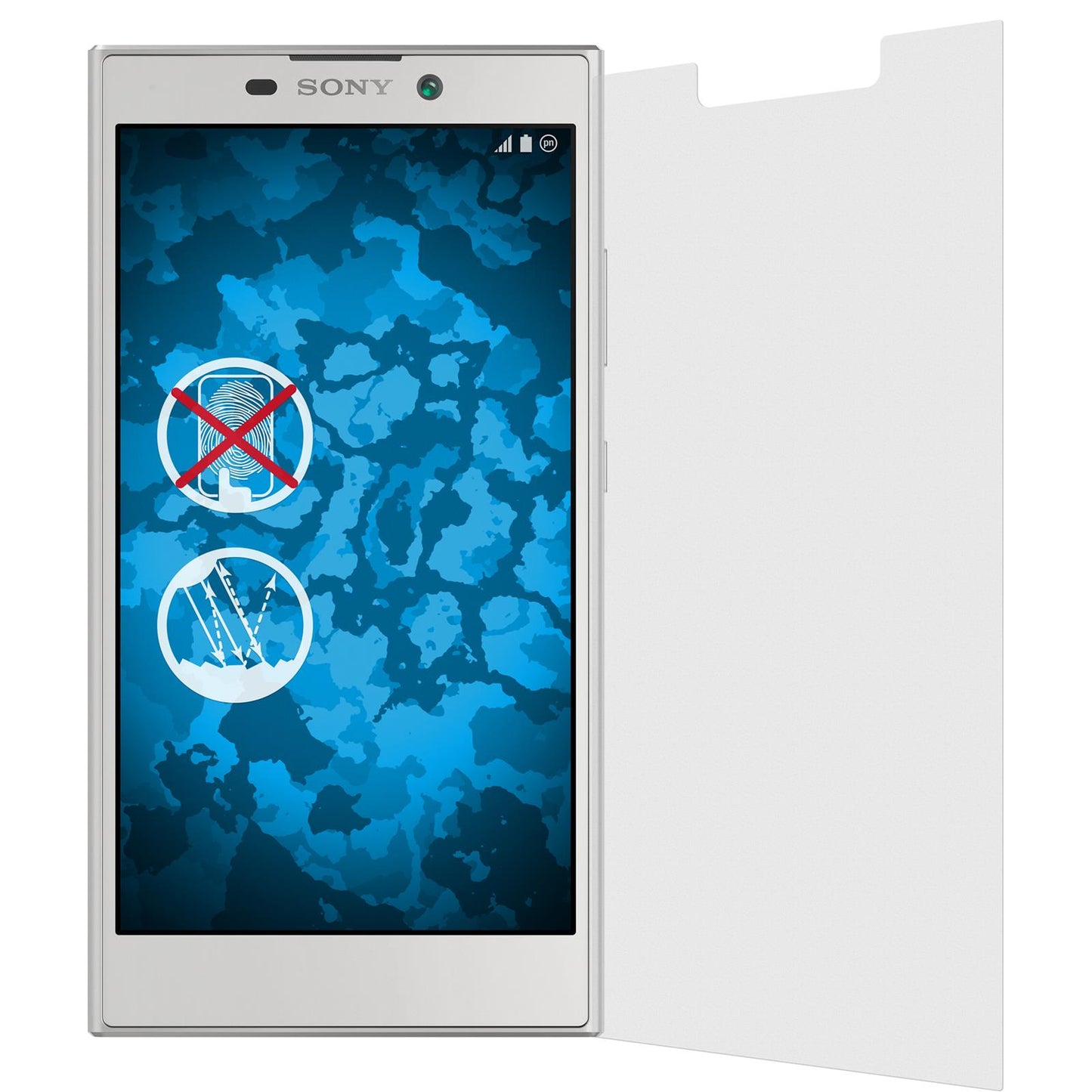 4 x Sony Xperia L2 Displayschutzfolie matt