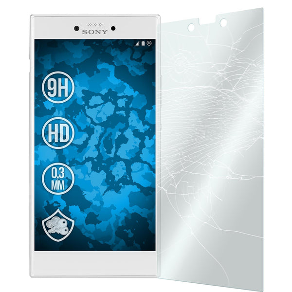 2 x Sony Xperia R1 (Plus) Glas-Displayschutzfolie klar