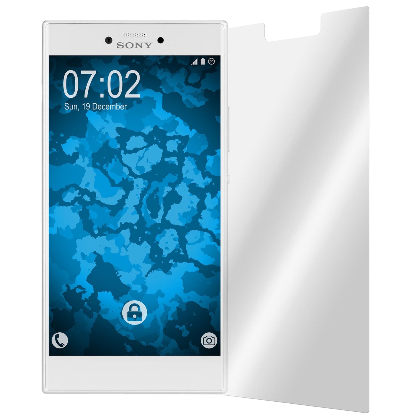 8 x Sony Xperia R1 (Plus) Displayschutzfolie klar