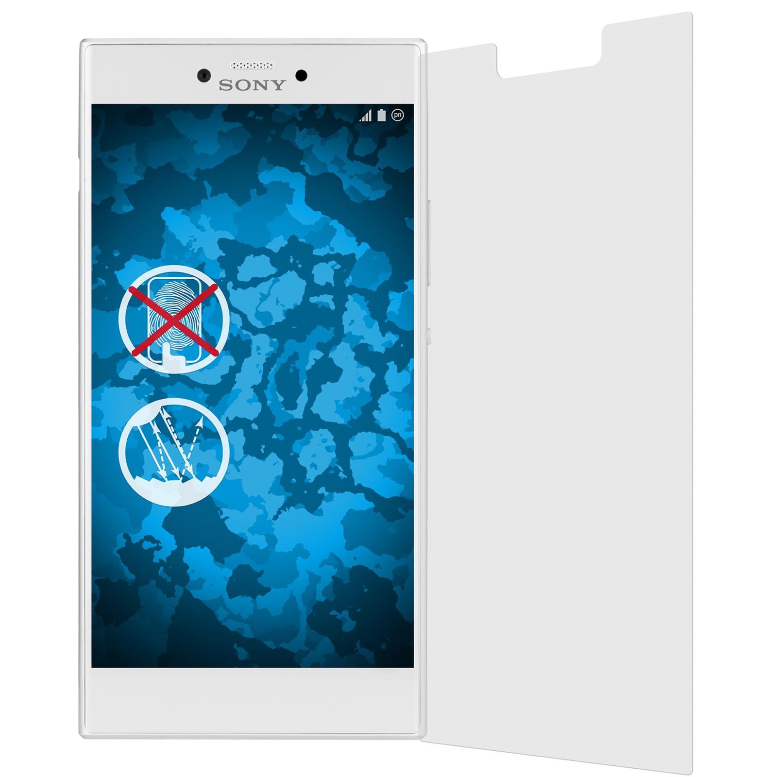 8 x Sony Xperia R1 (Plus) Displayschutzfolie matt