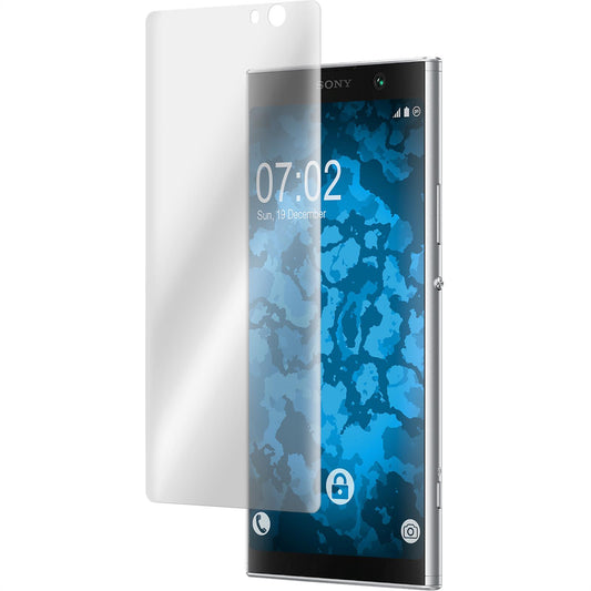 4 x Sony Xperia XA2 Plus Displayschutzfolie klar Flexible Fo
