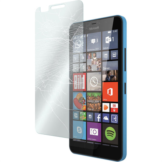 3 x Microsoft Lumia 640 XL Glas-Displayschutzfolie klar