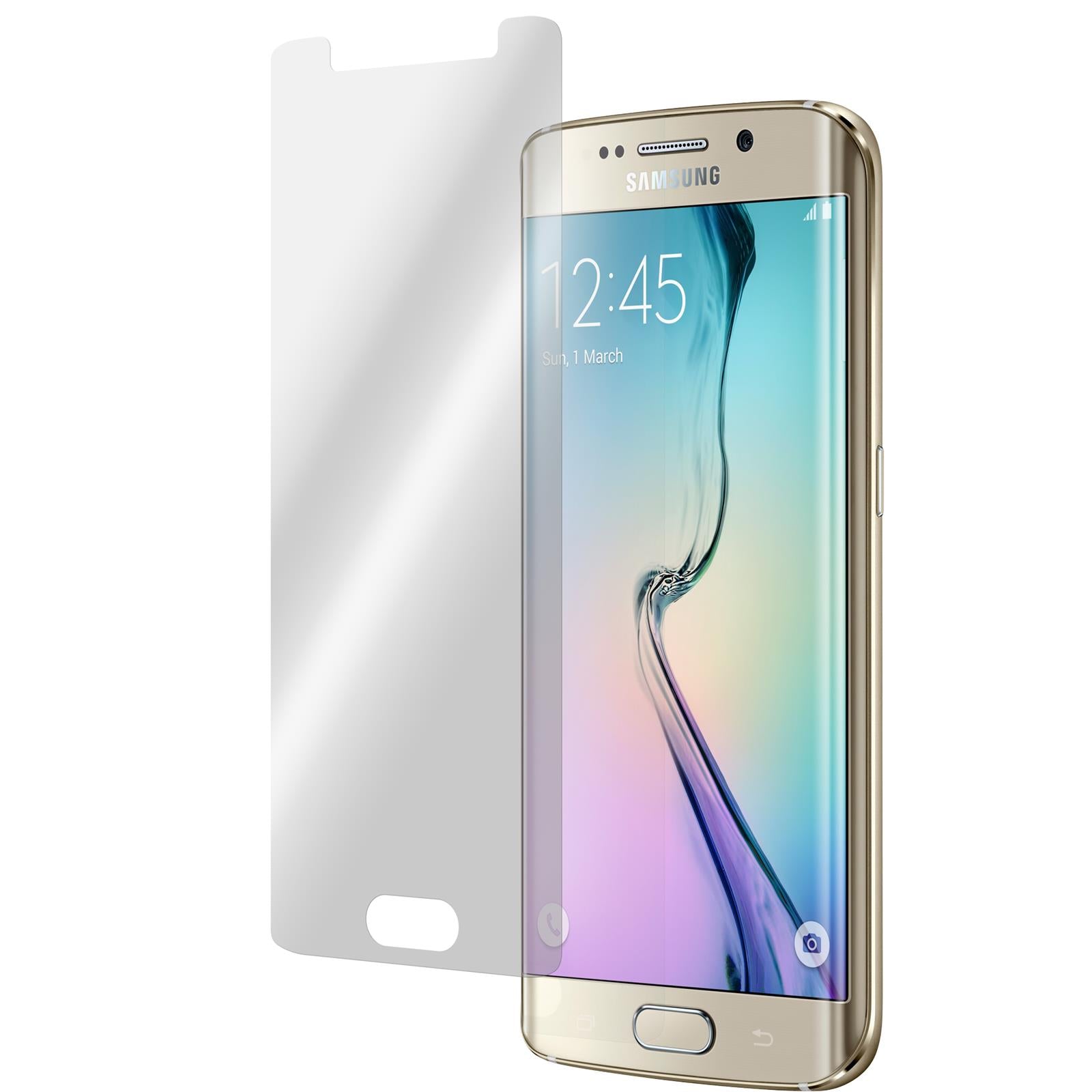 2 x Samsung Galaxy S6 Edge Displayschutzfolie klar