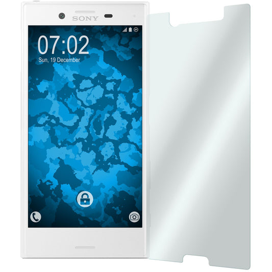 2 x Sony Xperia X Compact Glas-Displayschutzfolie klar