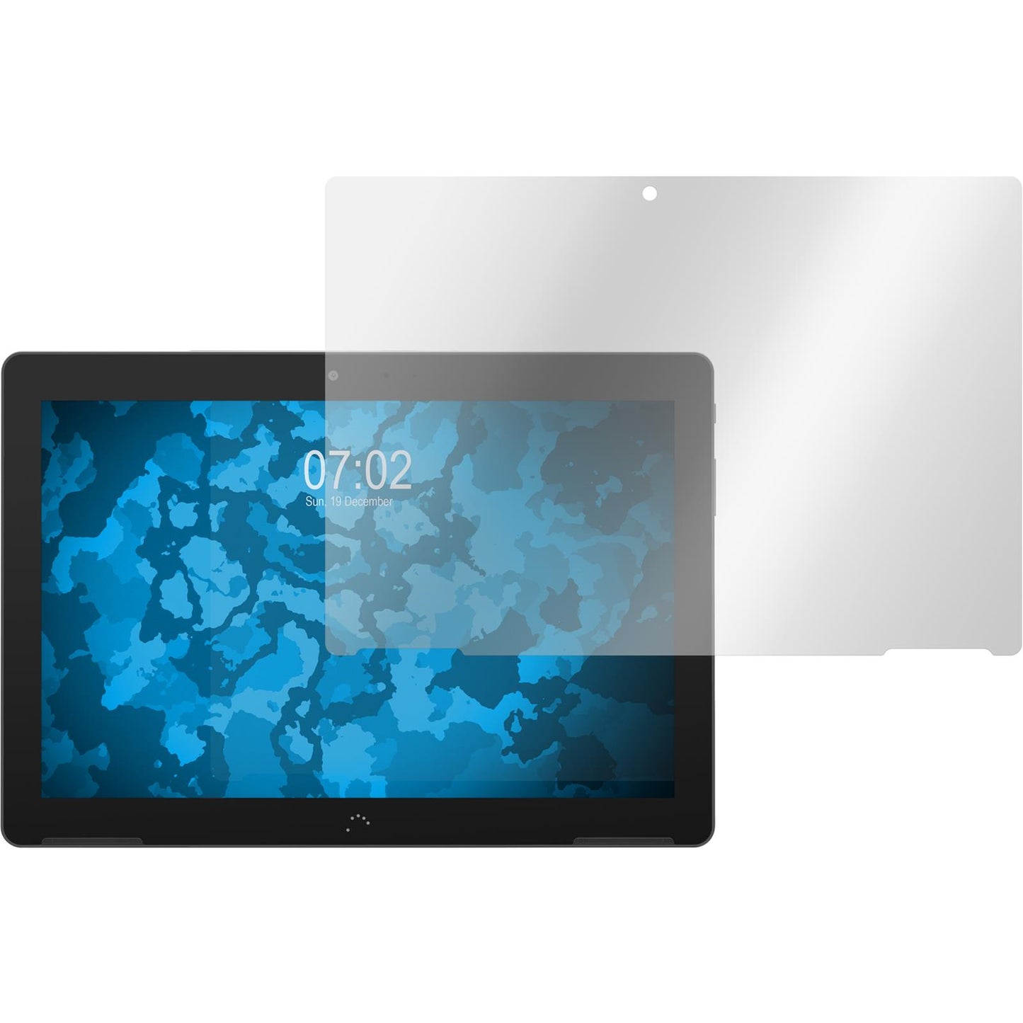 4 x BQ Aquaris M10 Displayschutzfolie klar