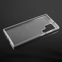 PhoneNatic Case kompatibel mit Samsung Galaxy S22 Ultra - Crystal Clear Silikon Hülle crystal-case Cover
