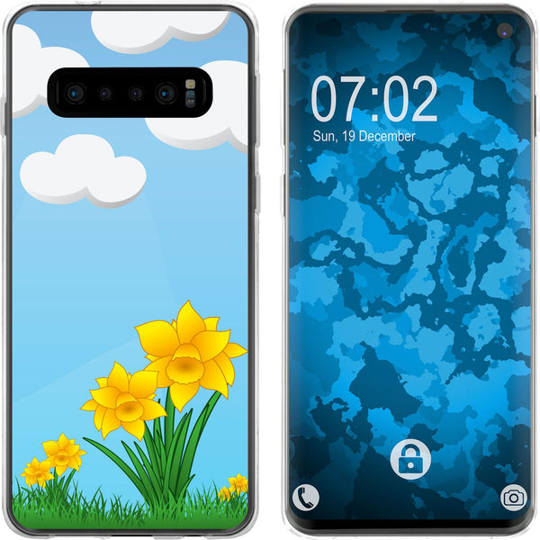 Galaxy S10 Silikon-Hülle Ostern M4 Case