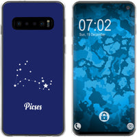 Galaxy S10 Silikon-Hülle SternzeichenPisces M1 Case