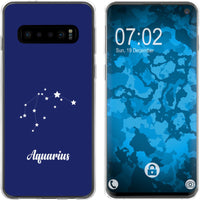 Galaxy S10 Silikon-Hülle SternzeichenAquarius M10 Case