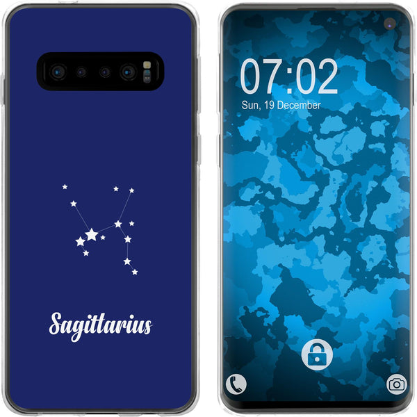 Galaxy S10 Silikon-Hülle SternzeichenSagittarius M5 Case