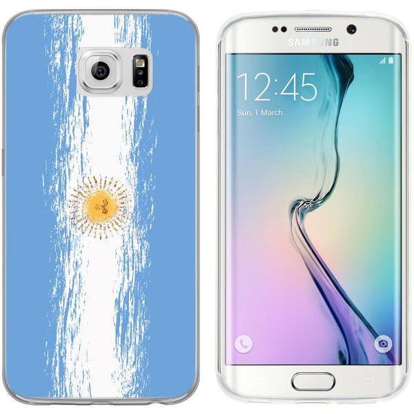 Galaxy S6 Edge Silikon-Hülle WM Argentinien M1 Case