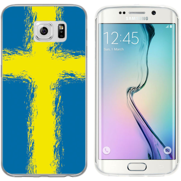 Galaxy S6 Edge Silikon-Hülle WM Schweden M12 Case