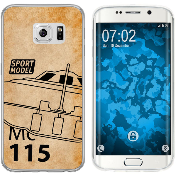 Galaxy S6 Edge Silikon-Hülle Space U.F.O. M1 Case