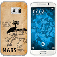 Galaxy S6 Edge Silikon-Hülle Space Rover M2 Case