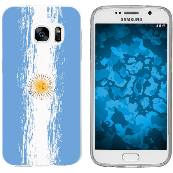Galaxy S7 Silikon-Hülle WM Argentinien M1 Case