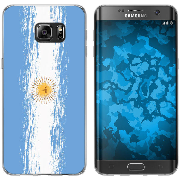 Galaxy S7 Edge Silikon-Hülle WM Argentinien M1 Case