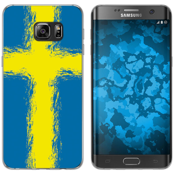 Galaxy S7 Edge Silikon-Hülle WM Schweden M12 Case
