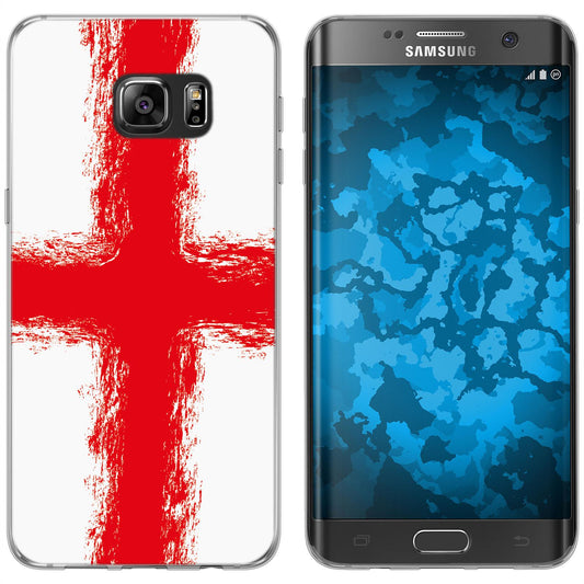 Galaxy S7 Edge Silikon-Hülle WM England M4 Case