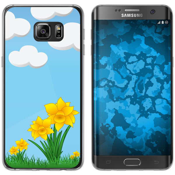 Galaxy S7 Edge Silikon-Hülle Ostern M4 Case