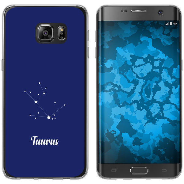 Galaxy S7 Edge Silikon-Hülle SternzeichenTaurus M8 Case