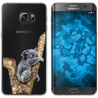 Galaxy S7 Edge Silikon-Hülle Vektor Tiere Koala M9 Case