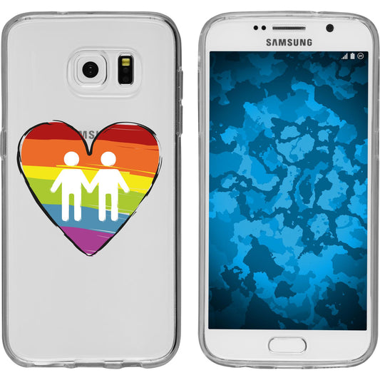 Galaxy S7 Silikon-Hülle pride Männer M3 Case