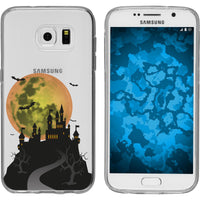 Galaxy S7 Silikon-Hülle Herbst Spukschloss M4 Case