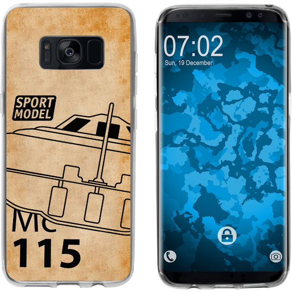 Galaxy S8 Silikon-Hülle Space U.F.O. M1 Case