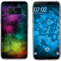 Galaxy S8 Silikon-Hülle Space Starfield M7 Case