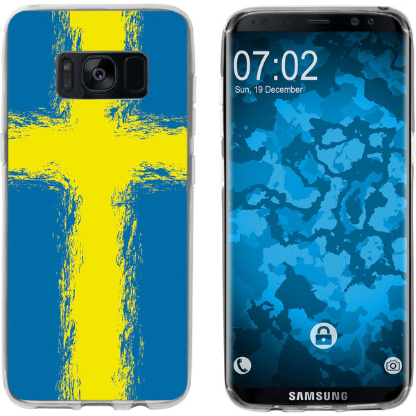 Galaxy S8 Silikon-Hülle WM Schweden M12 Case