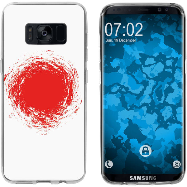 Galaxy S8 Silikon-Hülle WM Japan M7 Case