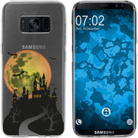 Galaxy S8 Plus Silikon-Hülle Herbst Spukschloss M4 Case