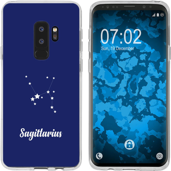 Galaxy S9 Plus Silikon-Hülle SternzeichenSagittarius M5 Case