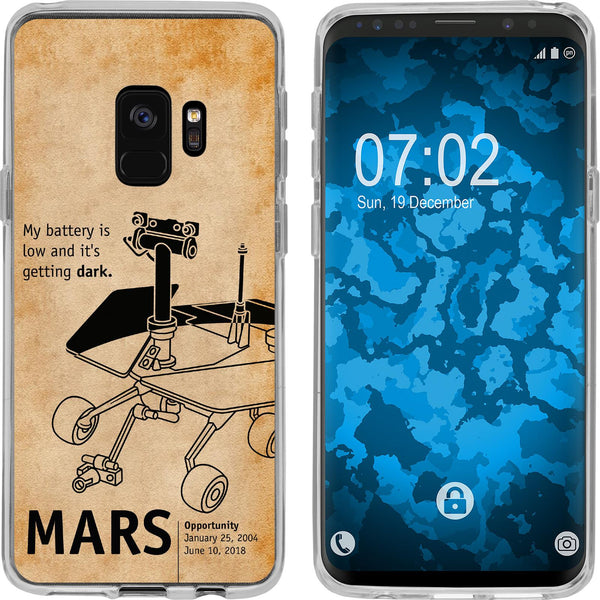 Galaxy S9 Silikon-Hülle Space Rover M2 Case