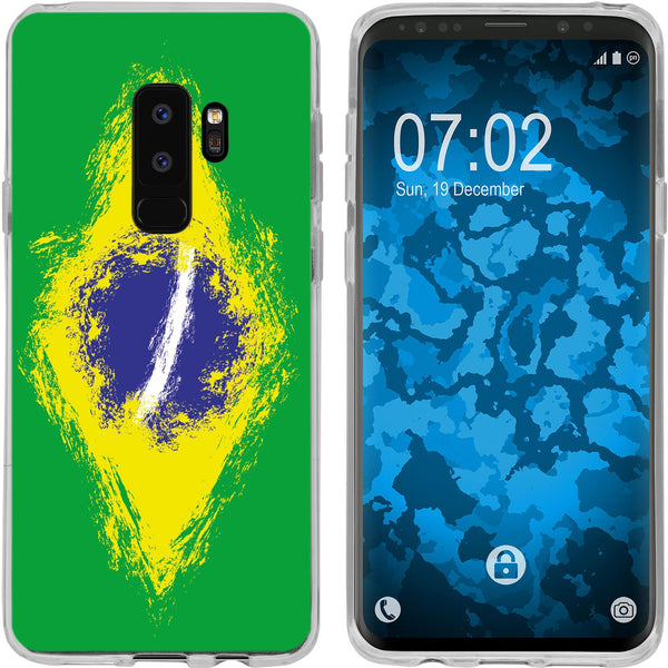 Galaxy S9 Plus Silikon-Hülle WM Brasilien M3 Case