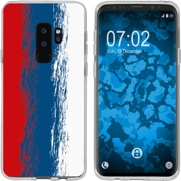 Galaxy S9 Plus Silikon-Hülle WM Russland M9 Case