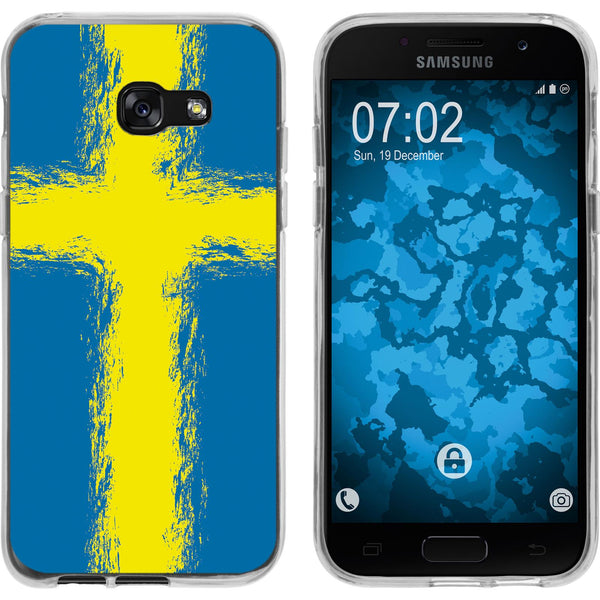 Galaxy A5 2017 Silikon-Hülle WM Schweden M12 Case