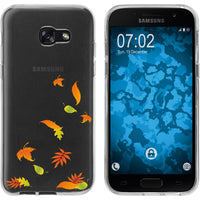 Galaxy A7 (2017) Silikon-Hülle Herbst Blätter/Leaves M1 Case