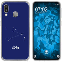 Galaxy A40 Silikon-Hülle SternzeichenAries M11 Case
