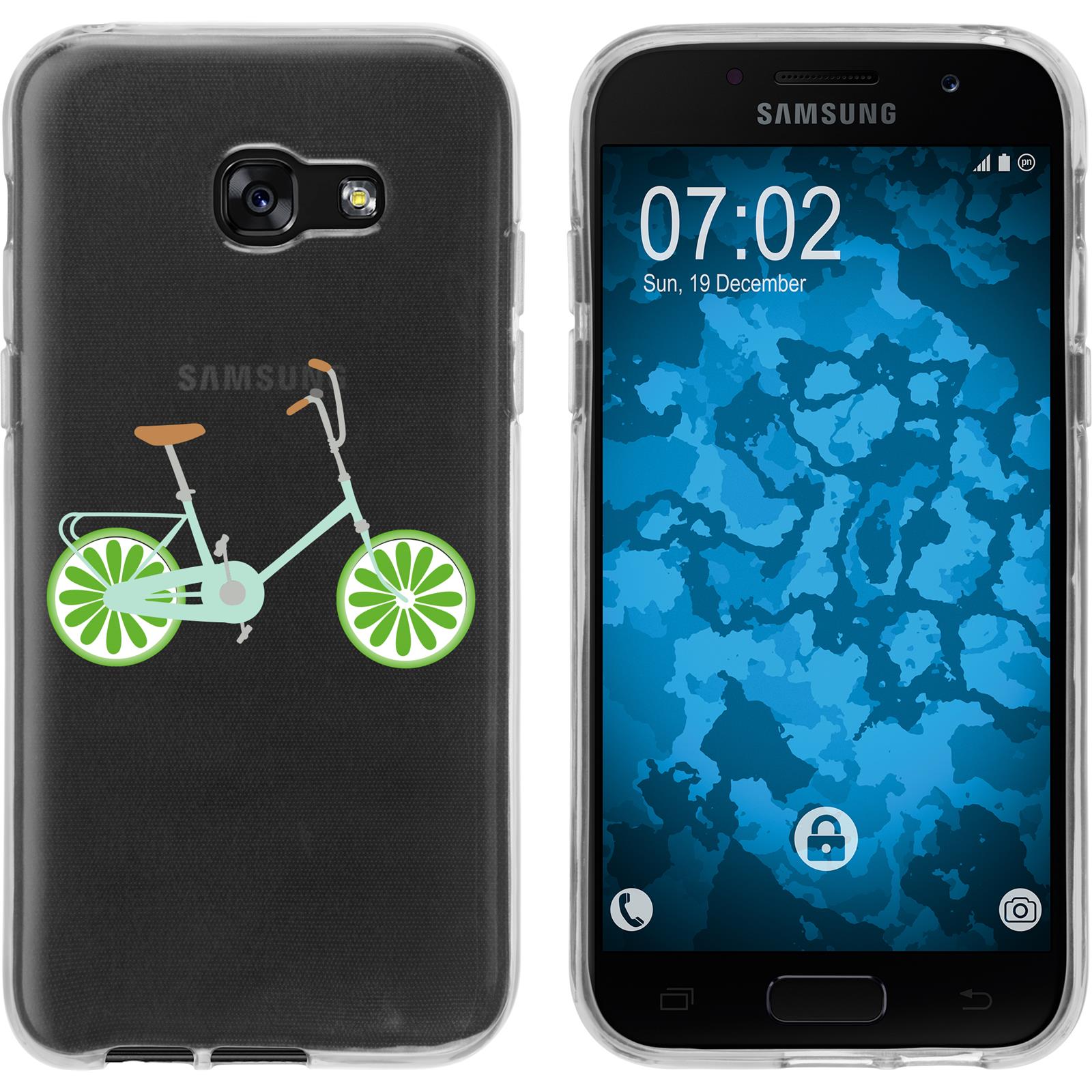 Galaxy A7 (2017) Silikon-Hülle Bike M2 Case