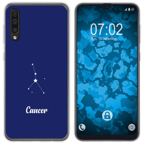 Galaxy A50 Silikon-Hülle SternzeichenCancer M3 Case