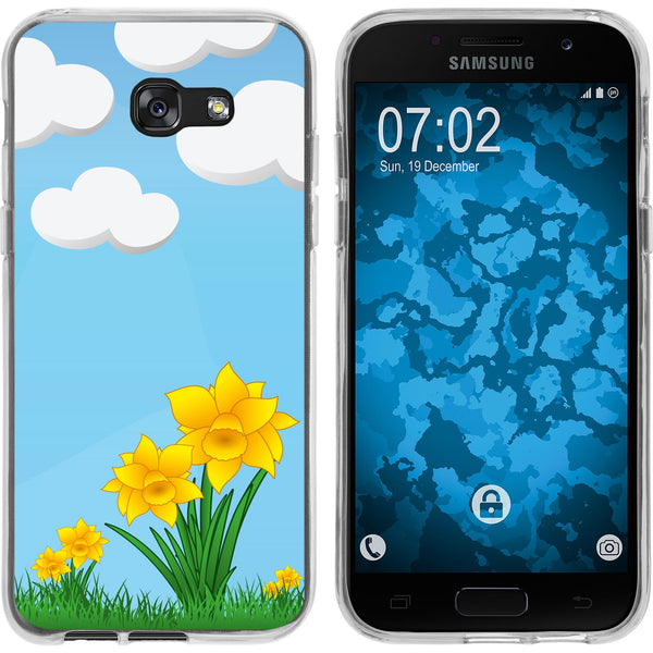 Galaxy A7 (2017) Silikon-Hülle Ostern M4 Case