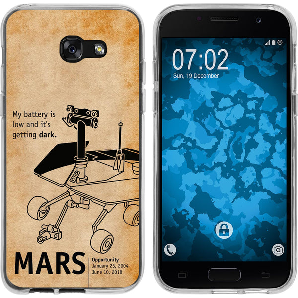 Galaxy A7 (2017) Silikon-Hülle Space Rover M2 Case