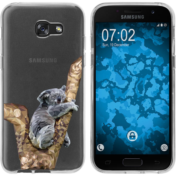 Galaxy A7 (2017) Silikon-Hülle Vektor Tiere Koala M9 Case