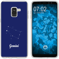 Galaxy A8 (2018) EU Version Silikon-Hülle SternzeichenGemini