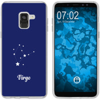 Galaxy A8 Plus (2018) Silikon-Hülle SternzeichenVirgo M2 Cas