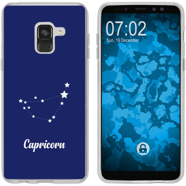 Galaxy A8 (2018) EU Version Silikon-Hülle SternzeichenCapric