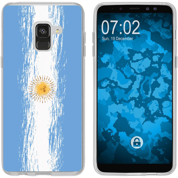 Galaxy A8 (2018) EU Version Silikon-Hülle WM Argentinien M1