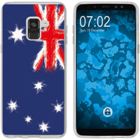 Galaxy A8 Plus (2018) Silikon-Hülle WM Australien M2 Case
