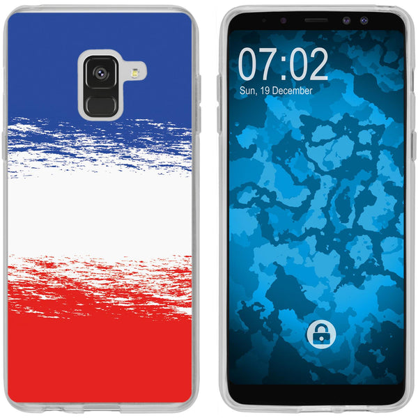 Galaxy A8 (2018) EU Version Silikon-Hülle WM France M5 Case